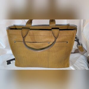 Shinola Olive Bert Tote Bag